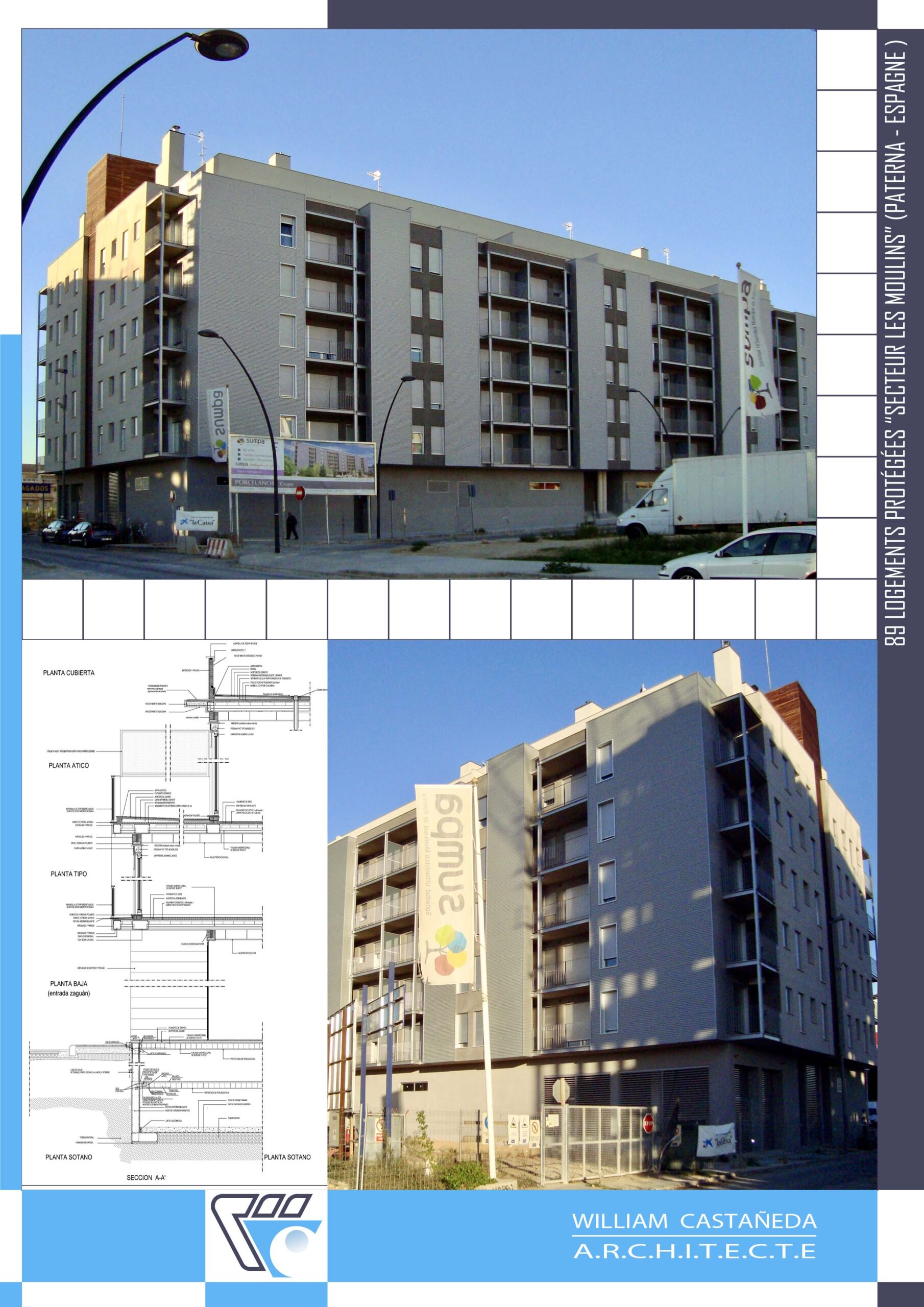 89 Logements protégées (Paterna - Espagne) - William Castañeda Esteban