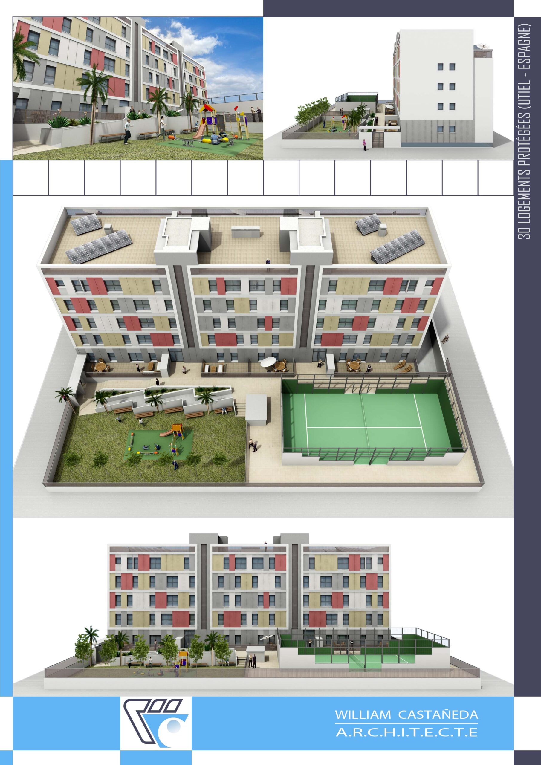30 Logements protégées (Utiel - Espagne) - William Castañeda Esteban