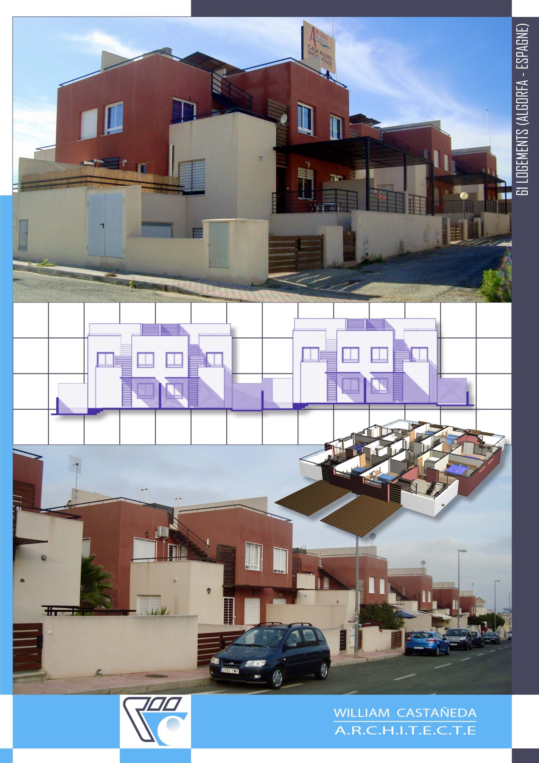 61 logements - (Algorfa - Espagne) - William Castañeda Esteban