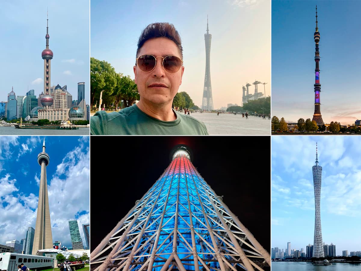 5 Tours: des icônes de grande hauteur - Tokyo Skytree, Canton Tower, CN Tower, Ostankino Tower, Perle de l'Orient - William Castañeda Esteban