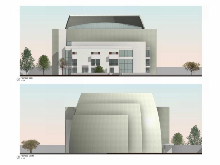 Façades est et ouest