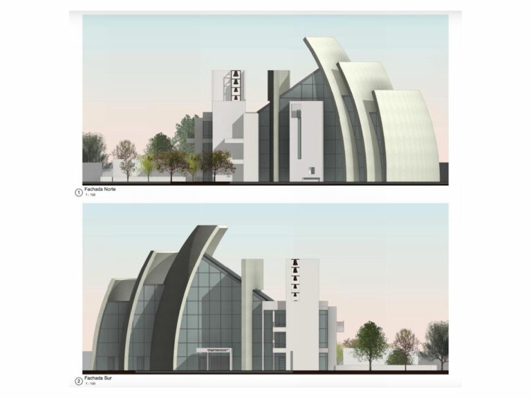 Façades nord et sud